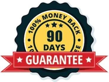 90 day risk free money back guarantee badge for The Memory Wave